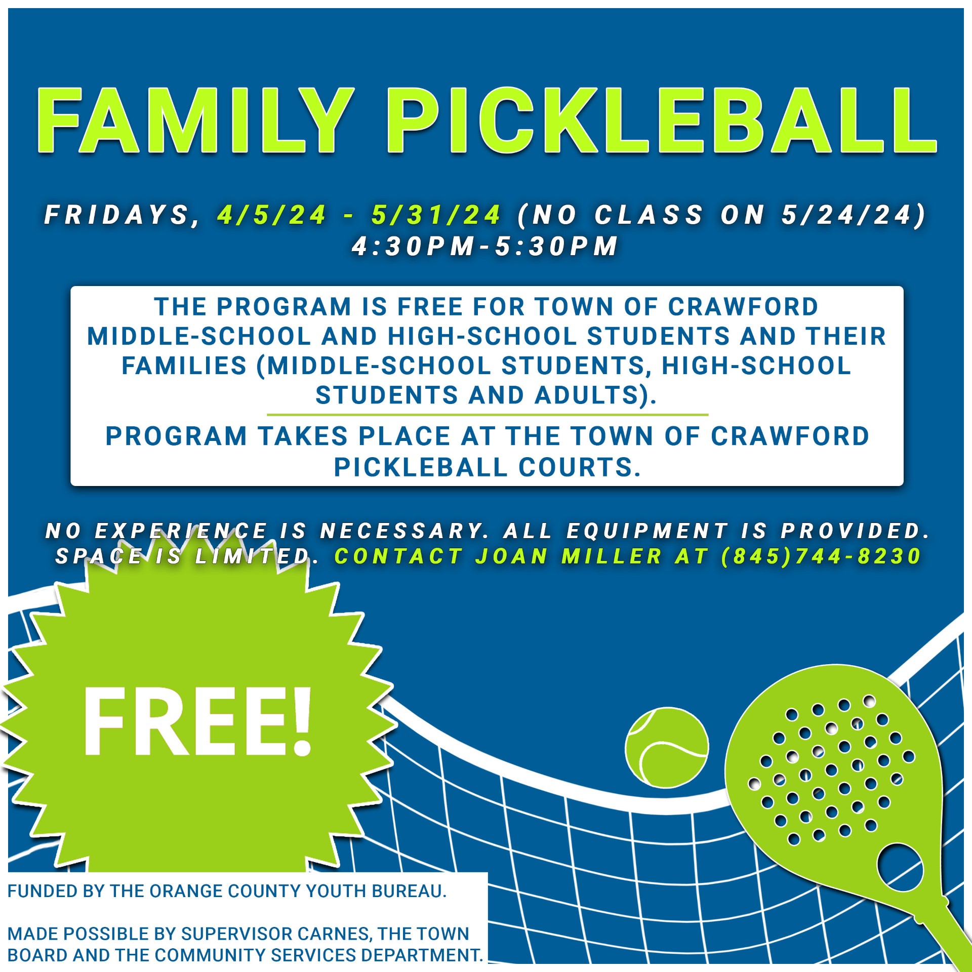 Family Pickleball